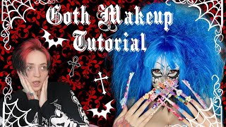 MY FULL GOTH MAKEUP ROUTINE 