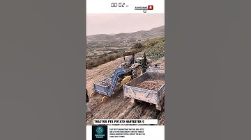 Tractor PTO Potato Harvester Conveyor