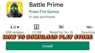 how to download Battle prime Android  / Battle prime download play store / Battle prime screenshot 4