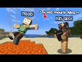 Jai troll un noob avec le death note sur minecraft