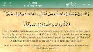 022 Surah Al Hajj By Mishary Al Afasy Irecite 