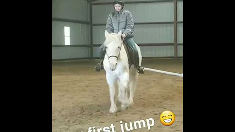 Morgans first Jump