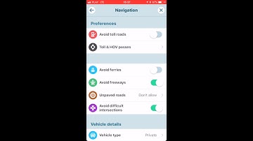 HOW TO ENABLE OR DISABLE AVOID FREEWAYS ON WAZE APP (IOS)