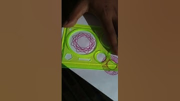 The spirograph 🖌️ #shorts #shortsfeed #shortvideo