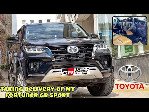 Taking Delivery Of My New Fortuner GR-Sport | One In INDIA | ExploreTheUnseen2.0