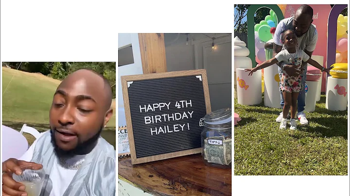 Nigerian singer Davido celebrates his daughter’s Hailey 4th birthday