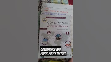 governance and public policy lecture #government #governance #css #public policy