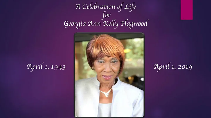 Homegoing Celebration for Georgia Ann Hagwood