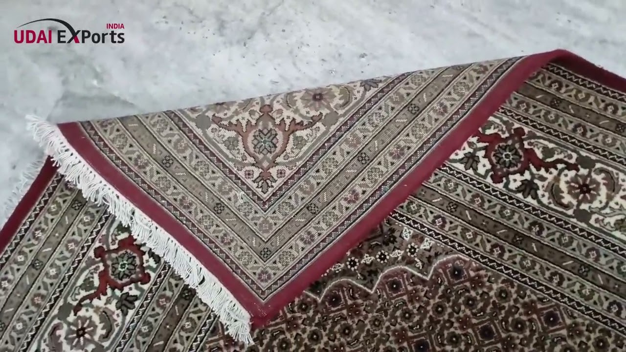 Mahi Tabriz Persian Rug