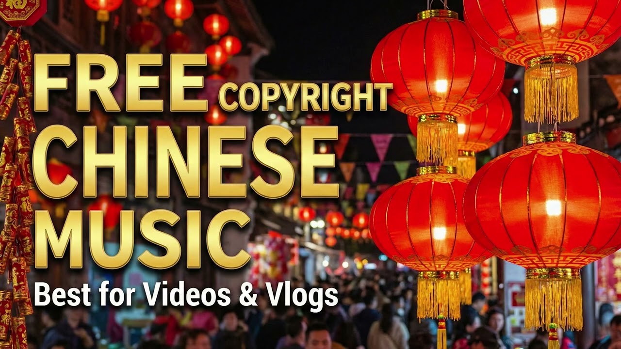 Chinese New Year Celebration Music 2026 | Free Copyright Festive Background
