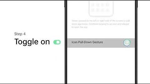 How To Enable Icon Pull Down Gestures | ColorOS