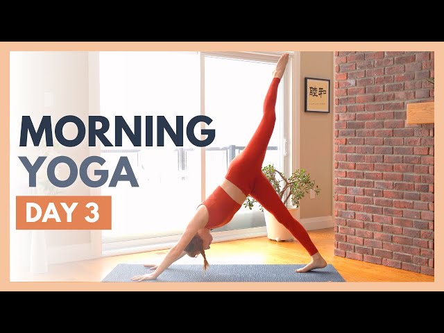 DAY 3: SILENCE - 10 min Morning Yoga Stretch - Flexible Body Yoga Challenge  