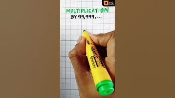 Multiplication by 99 or 999 etc | Easy Shortcut | asH maths