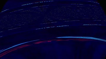 Jeff Minter game crashes in a very jeff minter way