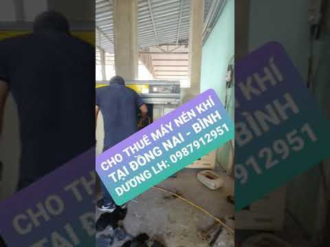 Video: Cho Thuê Máy Phát điện, Máy Nén Khí Di động