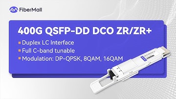 400G QSFP-DD DCO ZR/ZR+ High TX Power Optical Transceivers Overview | FiberMall