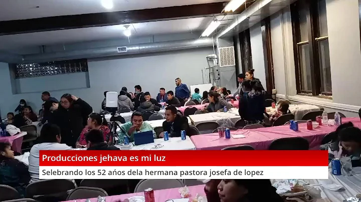 celebrando Los 52 aos dela hermana Pastora. Josefa...