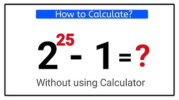 How to Evaluate without using Calculator || Math Olympiad Exponential Problem
