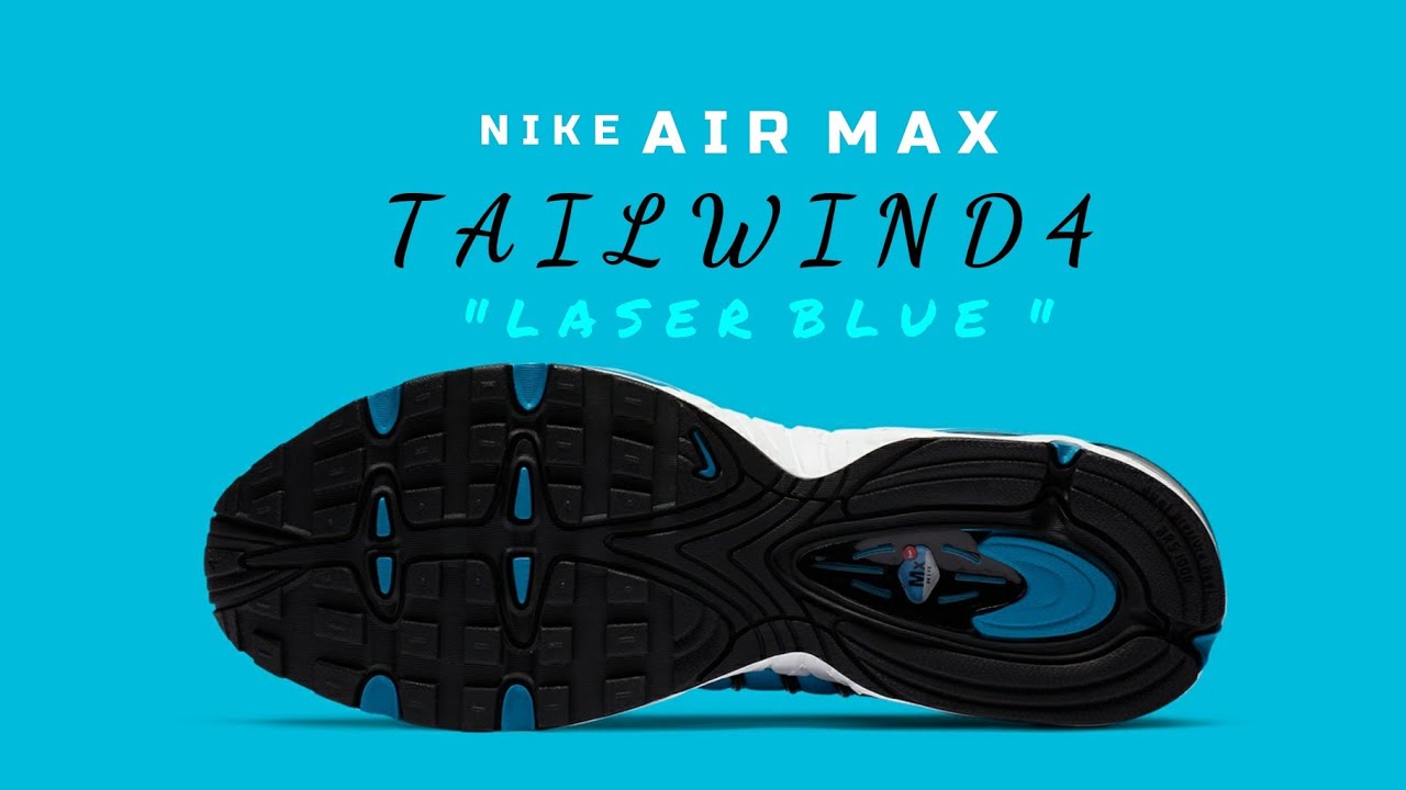 Nike Air Max Tailwind 4 Laser Blue Release Info - YouTube