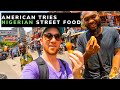 American tries Nigerian street food!