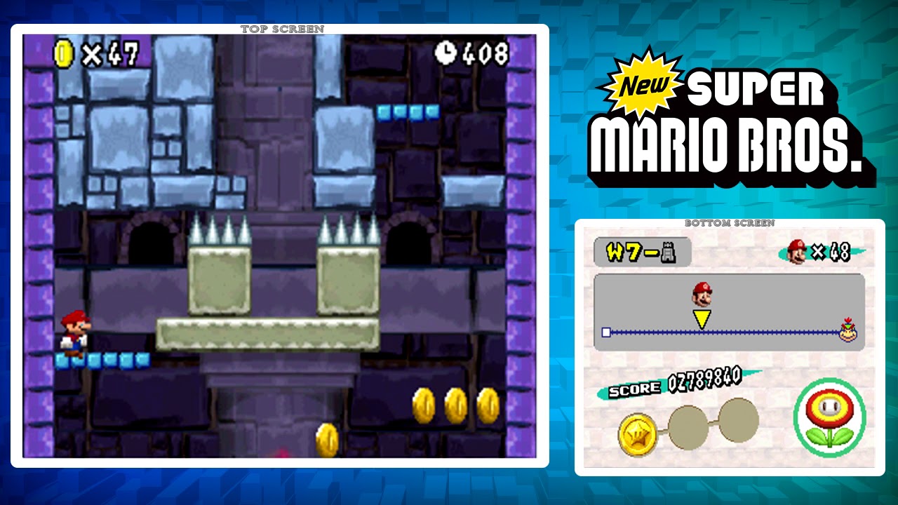 New Super Mario Bros. DS: World 7-Tower
