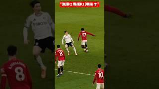 Cunha x Bruno x Mainoo = PURE MIDFIELD MAGIC 🔥#shorts