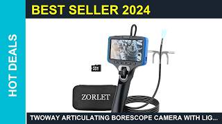 TwoWay Articulating Borescope Camera with Light Review 2026