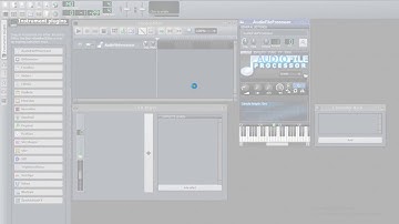 Lmms Building 7th TUTO:How to use the audiofileprocesor in LMMS!