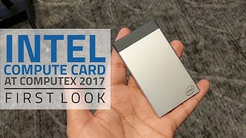 Intel Compute Card First Look