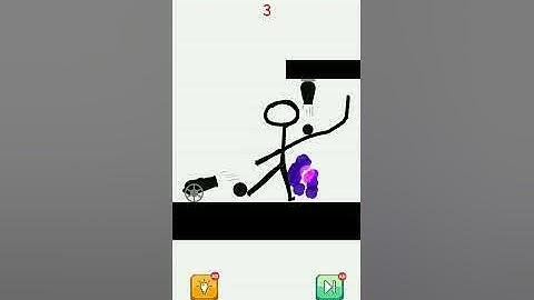 draw 2 save - save the man ! draw one part -  (d.o.p) ! help #stickman    #shorts #dop