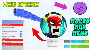 Agario Master Macro Xelahot with Full Control Zoom destroying teams iOS & Android