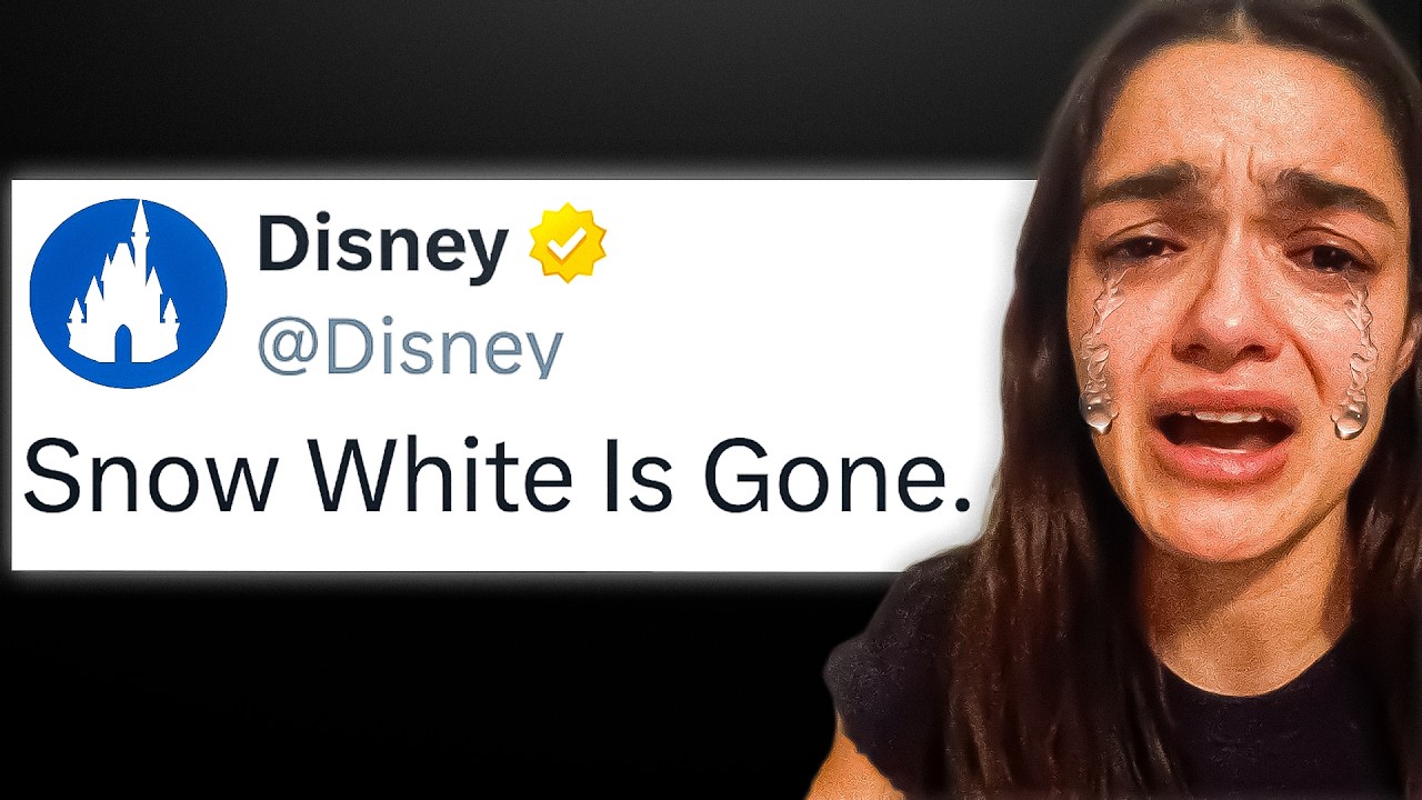 Рэйчел Зеглер впала в ярость после того, как Disney убрал «Белоснежку» из кинотеатров!!