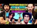 STUNTMEN React To Bad & Great HOLLYWOOD STUNTS 4 - REACTION!!!
