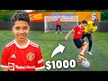 Beat Kid RONALDO 1v1, Win $1000 (Football)