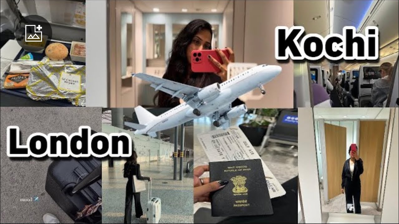 Travelling from London to Kochi ✈️| Surprising Amma for her birthday 🎂 | Solo travel