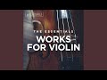 Violin concerto in e minor op 64 ii andante