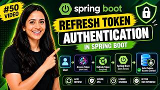 Spring Boot Video #50 | Refresh Token Authentication  | JWT Access Token & Refresh Token