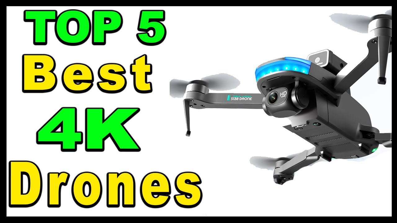 TOP 5 Best 4K Drones Review 2024 - YouTube