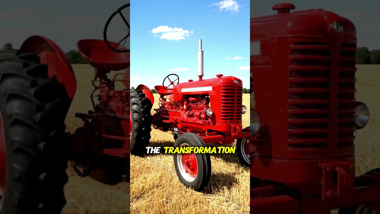 Tractor Transformation Before & After ✨🚜 