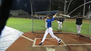 Kade Luker, 2026 Future Stars Series National Combine BP (raw round, Day 1)