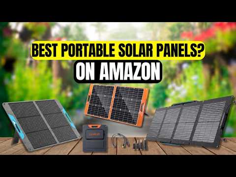 BEST Portable Solar Panels for Camping on Amazon BUY RIGHT NOW