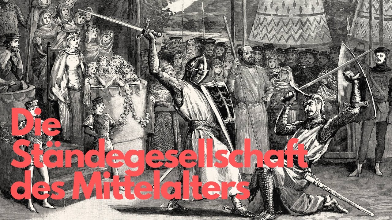 Mittelalterliche Gesellschaft Die mittelalterliche Ständegesellschaft kurz erklärt! I Geschichts