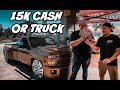 GIVEAWAY WINNER MAKES FINAL DECISION! 15K CASH OR TRUCK!!