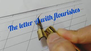The Letter A (Engrosser's Script/Copperplate Alphabet Series) InShot_20191010_061051931.mp4