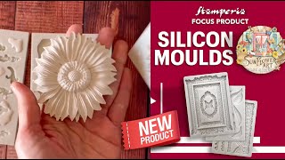 Silicon mould  Sunflower Art - Focus product