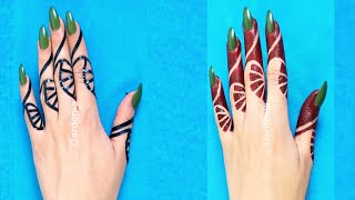 اجمل تصاميم شرائط الحنه السودانية بشكل جديد وأنيق |Henna strips design in a new and beautiful way ?