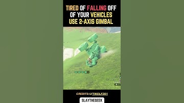 Tired of Falling Off Of Your Vehicles? USE 2-axis gimbal!! #tearsofthekingdom