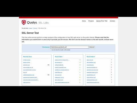 TechnoHacks Edu Tech [Task 4: Use Online Tools for Vulnerability Assessment .]