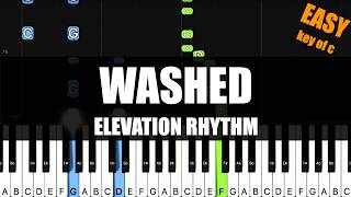 Information [Synthesia] WASHED - ELEVATION (Key of C) - Piano Easy Tutorial News