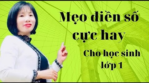 Toán lớp 1- Mẹo điền số cực Hay - Toán tiểu học.#short #xuhuong